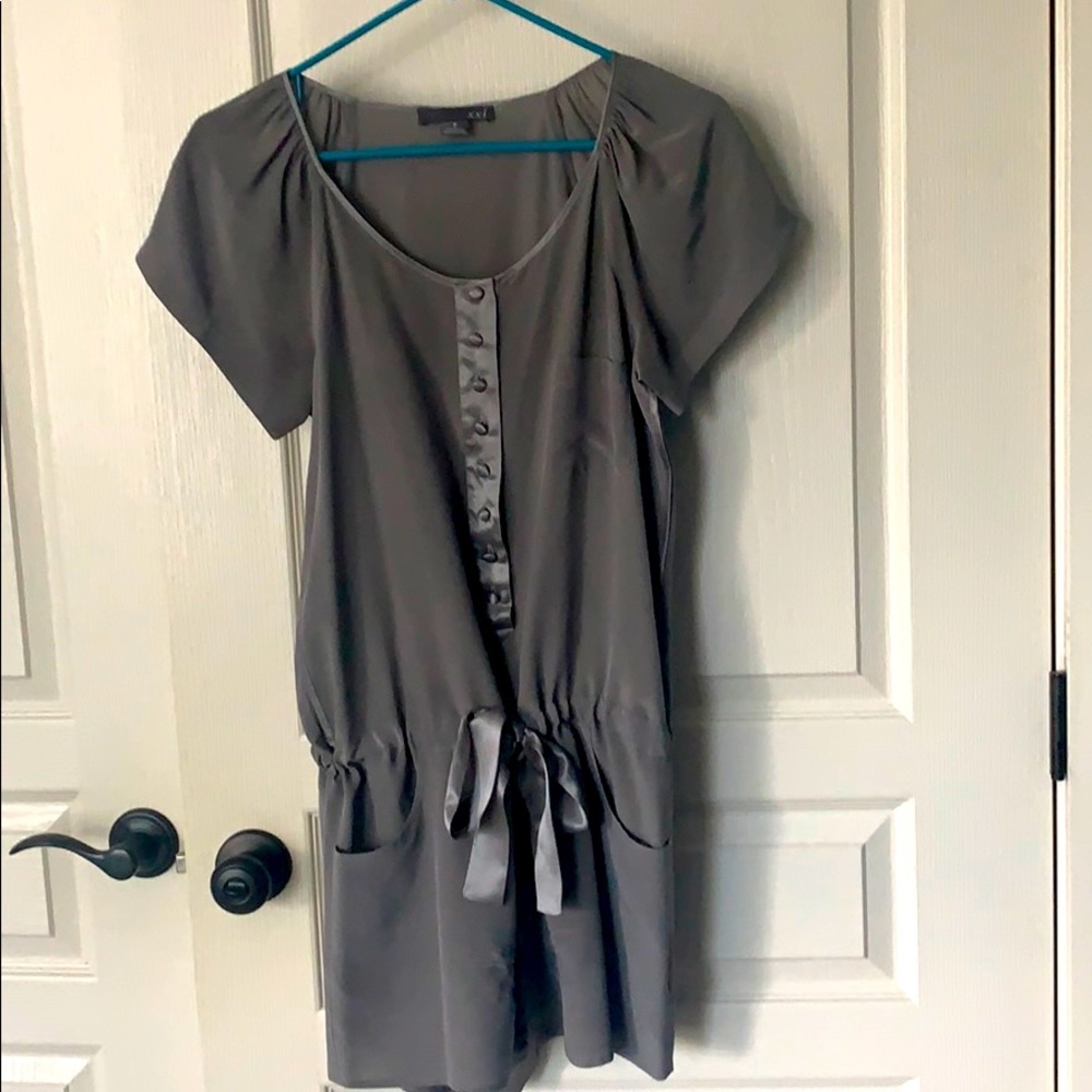 Satin shorts jumpsuit